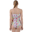 Flamingo Bird Nature Illustration Summer Beach Sweetheart Tankini Set View2