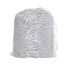 Joy Division Unknown Pleasures Drawstring Pouch (2xl) by Jancukart