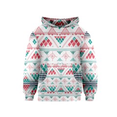 Aztec Ethnic Seamless Pattern Kids  Pullover Hoodie