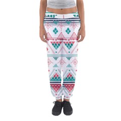 Aztec Ethnic Seamless Pattern Women s Jogger Sweatpants by Jancukart