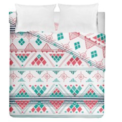 Aztec Ethnic Seamless Pattern Duvet Cover Double Side (queen Size)