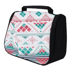 Aztec Ethnic Seamless Pattern Full Print Travel Pouch (small)