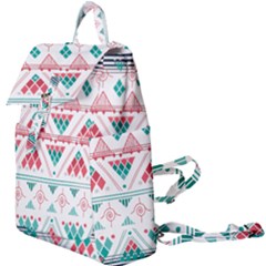 Aztec Ethnic Seamless Pattern Buckle Everyday Backpack