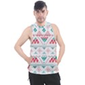 Aztec Ethnic Seamless Pattern Men s Sleeveless Hoodie View1