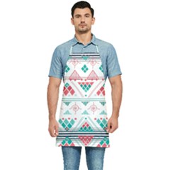 Aztec Ethnic Seamless Pattern Kitchen Apron