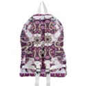 Multicolored Pattern Illustration Purple Peacock Foldable Lightweight Backpack View2