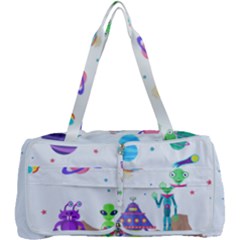 Alien Ufo Star Universe Star Vector Image Multi Function Bag