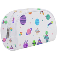 Alien Ufo Star Universe Star Vector Image Make Up Case (large)