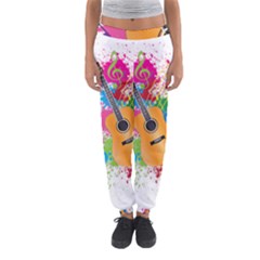 String Instrument Acoustic Guitar Women s Jogger Sweatpants by Jancukart