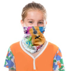 String Instrument Acoustic Guitar Face Covering Bandana (kids) by Jancukart