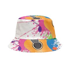 String Instrument Acoustic Guitar Bucket Hat by Jancukart