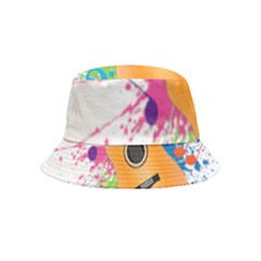 String Instrument Acoustic Guitar Bucket Hat (kids) by Jancukart