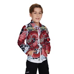 Drawing Red Dragon Legendary Kids  Windbreaker by Jancukart