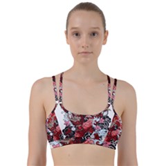 Drawing Red Dragon Legendary Line Them Up Sports Bra by Jancukart