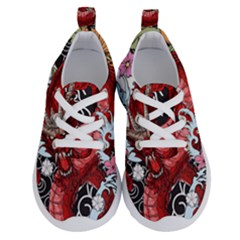 Drawing Red Dragon Legendary Running Shoes