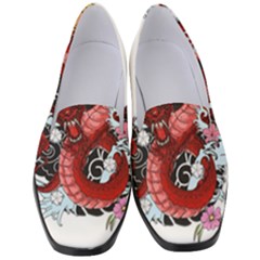 Drawing Red Dragon Legendary Women s Classic Loafer Heels