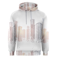 Buildings, Building City Building Condominium Skyscraper Men s Overhead Hoodie