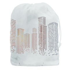 Buildings, Building City Building Condominium Skyscraper Drawstring Pouch (3xl) by Jancukart