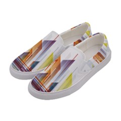 Building Artwork City Building Women s Canvas Slip Ons