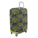 Halloween - Green Roses On Spider Web  Luggage Cover (Small) View2