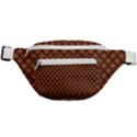 Halloween Palette Plaids Orange, Black Geometric  Fanny Pack View1