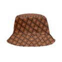 Halloween Palette Plaids Orange, Black Geometric  Bucket Hat View1