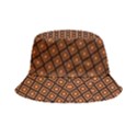 Halloween Palette Plaids Orange, Black Geometric  Bucket Hat View2