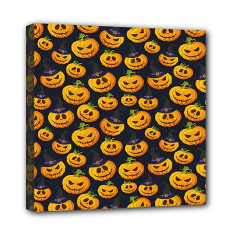 Jack O Lantern  Mini Canvas 8  X 8  (stretched) by ConteMonfrey