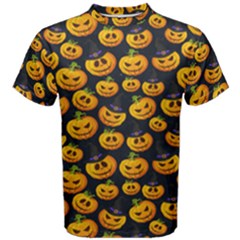 Jack O Lantern  Men s Cotton Tee by ConteMonfrey