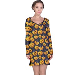 Jack O Lantern  Long Sleeve Nightdress by ConteMonfrey