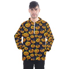 Jack O Lantern  Men s Half Zip Pullover by ConteMonfrey