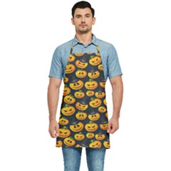 Jack O Lantern  Kitchen Apron by ConteMonfrey