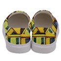 Colorful Venice Homes Men s Canvas Slip Ons View4