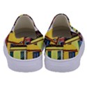 Colorful Venice Homes Kids  Canvas Slip Ons View4