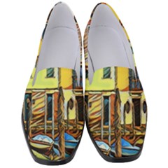 Colorful Venice Homes Women s Classic Loafer Heels by ConteMonfrey