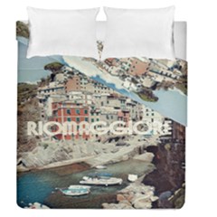 Riomaggiore - Italy Vintage Duvet Cover Double Side (queen Size) by ConteMonfrey