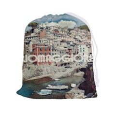 Riomaggiore - Italy Vintage Drawstring Pouch (2xl) by ConteMonfrey