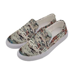 Riomaggiore - Italy Vintage Women s Canvas Slip Ons by ConteMonfrey