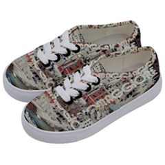 Riomaggiore - Italy Vintage Kids  Classic Low Top Sneakers by ConteMonfrey