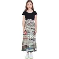 Riomaggiore - Italy Vintage Kids  Flared Maxi Skirt by ConteMonfrey