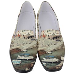 Riomaggiore - Italy Vintage Women s Classic Loafer Heels by ConteMonfrey