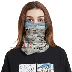 Riomaggiore - Italy Vintage Face Covering Bandana (two Sides) by ConteMonfrey