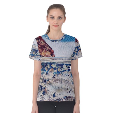 Fishes In Lake Garda Women s Cotton Tee by ConteMonfrey