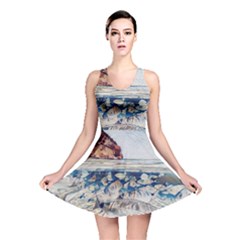 Fishes In Lake Garda Reversible Skater Dress by ConteMonfrey