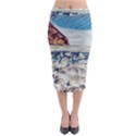 Fishes In Lake Garda Midi Pencil Skirt View1