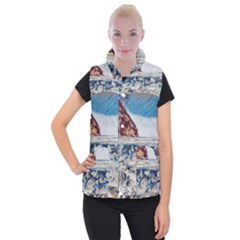 Fishes In Lake Garda Women s Button Up Vest by ConteMonfrey