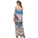 Fishes In Lake Garda Maxi Chiffon Cover Up Dress View2