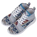 Fishes In Lake Garda Women s Lightweight High Top Sneakers View2