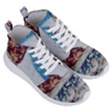 Fishes In Lake Garda Women s Lightweight High Top Sneakers View3