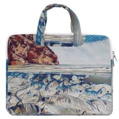 Fishes In Lake Garda Macbook Pro 16  Double Pocket Laptop Bag  by ConteMonfrey